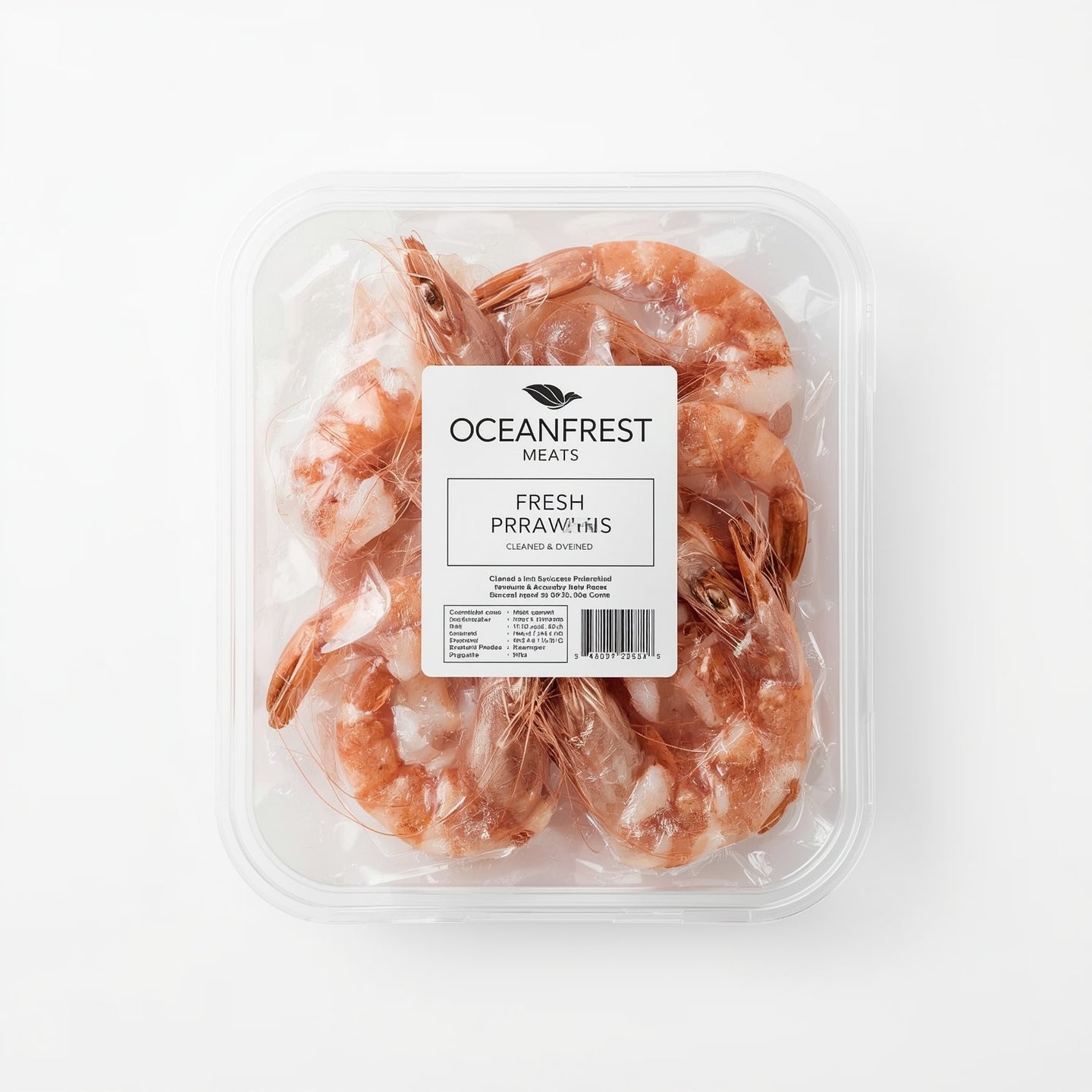 Fresh Prawns (Cleaned & Deveined)